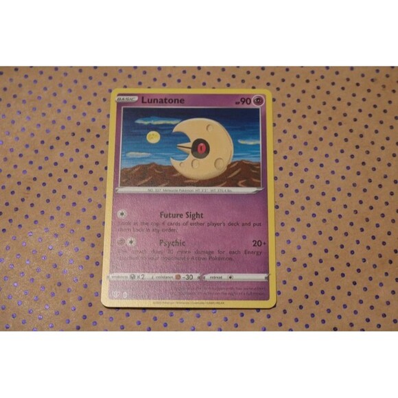 Pokemon Other - Lunatone 072/189 Pokemon Card (2020)